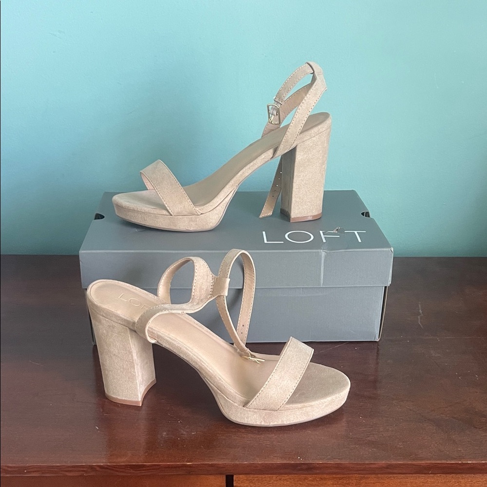 LOFT Missy Block Heel Sandals